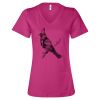 Women’s Relaxed Jersey V-Neck Tee Thumbnail