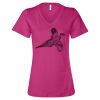 Women’s Relaxed Jersey V-Neck Tee Thumbnail