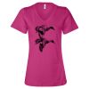 Women’s Relaxed Jersey V-Neck Tee Thumbnail