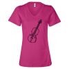 Women’s Relaxed Jersey V-Neck Tee Thumbnail