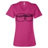 Women’s Relaxed Jersey V-Neck Tee Thumbnail