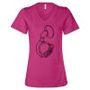 Women’s Relaxed Jersey V-Neck Tee Thumbnail