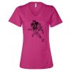 Women’s Relaxed Jersey V-Neck Tee Thumbnail