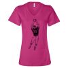 Women’s Relaxed Jersey V-Neck Tee Thumbnail