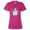 Women’s Relaxed Jersey V-Neck Tee Thumbnail