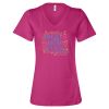 Women’s Relaxed Jersey V-Neck Tee Thumbnail