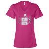 Women’s Relaxed Jersey V-Neck Tee Thumbnail