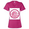 Women’s Relaxed Jersey V-Neck Tee Thumbnail