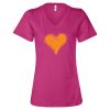 Women’s Relaxed Jersey V-Neck Tee Thumbnail