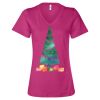 Women’s Relaxed Jersey V-Neck Tee Thumbnail