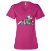 Women’s Relaxed Jersey V-Neck Tee Thumbnail