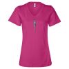 Women’s Relaxed Jersey V-Neck Tee Thumbnail