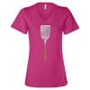 Women’s Relaxed Jersey V-Neck Tee Thumbnail