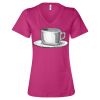 Women’s Relaxed Jersey V-Neck Tee Thumbnail