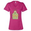 Women’s Relaxed Jersey V-Neck Tee Thumbnail