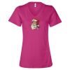 Women’s Relaxed Jersey V-Neck Tee Thumbnail