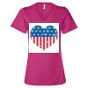 Women’s Relaxed Jersey V-Neck Tee Thumbnail