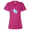 Women’s Relaxed Jersey V-Neck Tee Thumbnail