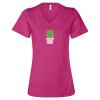 Women’s Relaxed Jersey V-Neck Tee Thumbnail