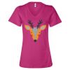 Women’s Relaxed Jersey V-Neck Tee Thumbnail