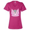 Women’s Relaxed Jersey V-Neck Tee Thumbnail