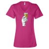 Women’s Relaxed Jersey V-Neck Tee Thumbnail