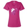 Women’s Relaxed Jersey V-Neck Tee Thumbnail