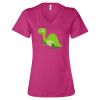 Women’s Relaxed Jersey V-Neck Tee Thumbnail