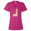 Women’s Relaxed Jersey V-Neck Tee Thumbnail