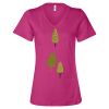 Women’s Relaxed Jersey V-Neck Tee Thumbnail