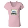 Women’s Jersey V-Neck Tee Thumbnail