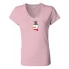 Women’s Jersey V-Neck Tee Thumbnail