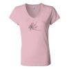 Women’s Jersey V-Neck Tee Thumbnail