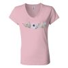 Women’s Jersey V-Neck Tee Thumbnail