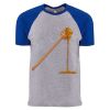 Unisex Cotton Raglan T-Shirt Thumbnail