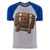 Unisex Cotton Raglan T-Shirt Thumbnail