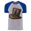 Unisex Cotton Raglan T-Shirt Thumbnail