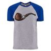 Unisex Cotton Raglan T-Shirt Thumbnail