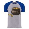 Unisex Cotton Raglan T-Shirt Thumbnail