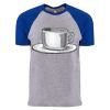 Unisex Cotton Raglan T-Shirt Thumbnail