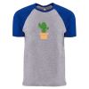 Unisex Cotton Raglan T-Shirt Thumbnail