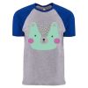 Unisex Cotton Raglan T-Shirt Thumbnail