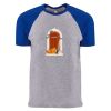 Unisex Cotton Raglan T-Shirt Thumbnail