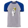 Unisex Cotton Raglan T-Shirt Thumbnail