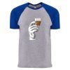 Unisex Cotton Raglan T-Shirt Thumbnail