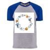 Unisex Cotton Raglan T-Shirt Thumbnail