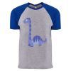 Unisex Cotton Raglan T-Shirt Thumbnail