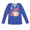 Women's Fine Jersey Lace-Up Long Sleeve T-Shirt Thumbnail