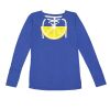 Women's Fine Jersey Lace-Up Long Sleeve T-Shirt Thumbnail
