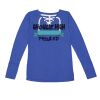 Women's Fine Jersey Lace-Up Long Sleeve T-Shirt Thumbnail